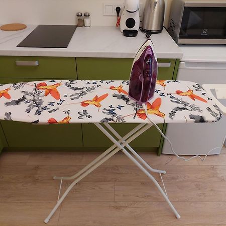 Cosy One Seperate Bedroom Apartment In City Center, Perfect For Family Trip. リガ エクステリア 写真