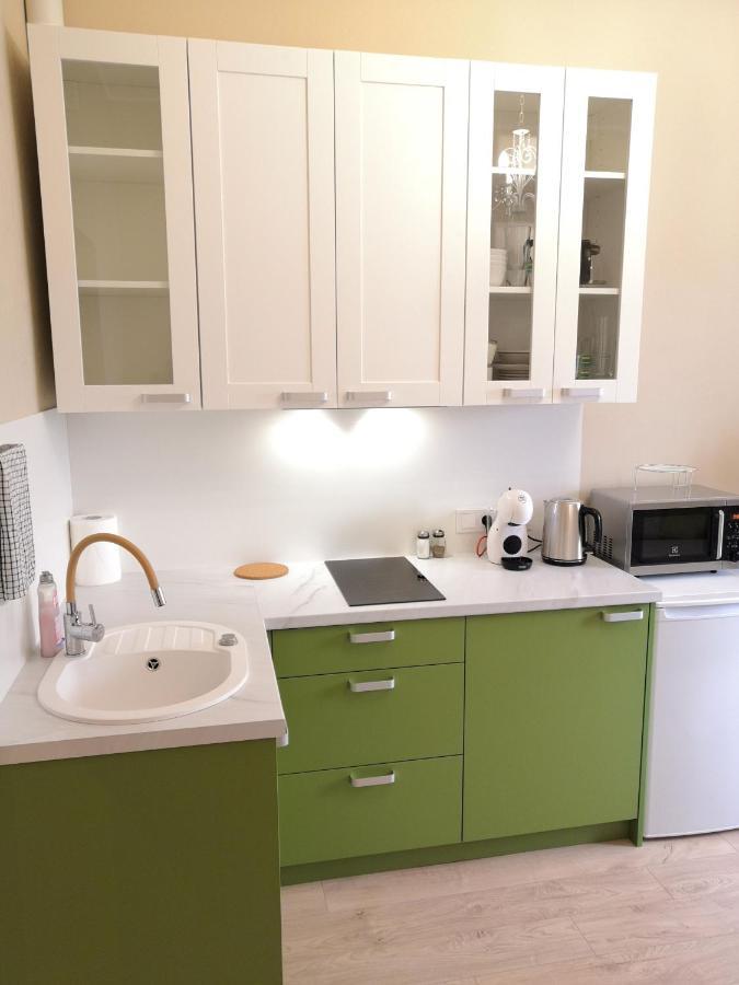 Cosy One Seperate Bedroom Apartment In City Center, Perfect For Family Trip. リガ エクステリア 写真