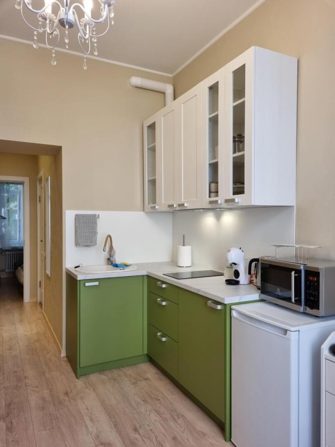 Cosy One Seperate Bedroom Apartment In City Center, Perfect For Family Trip. リガ エクステリア 写真